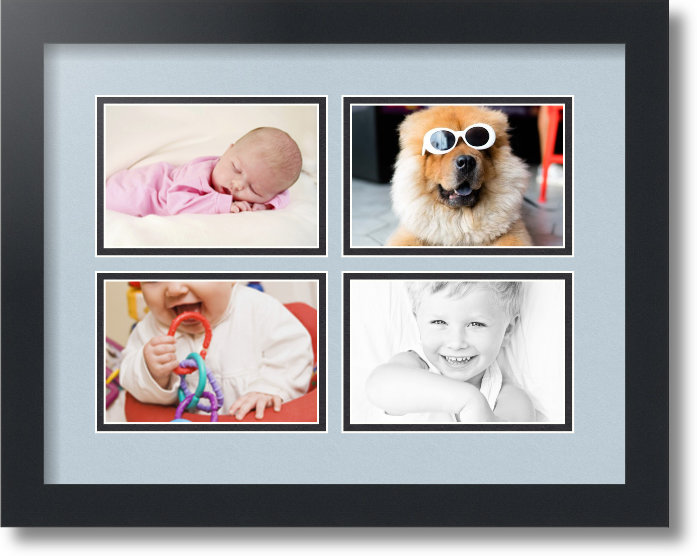 Arttoframes Collage Mat Picture Photo Frame 4 4x6 Openings In Arttoframes Collage Mat Picture Photo Frame 4 4x6