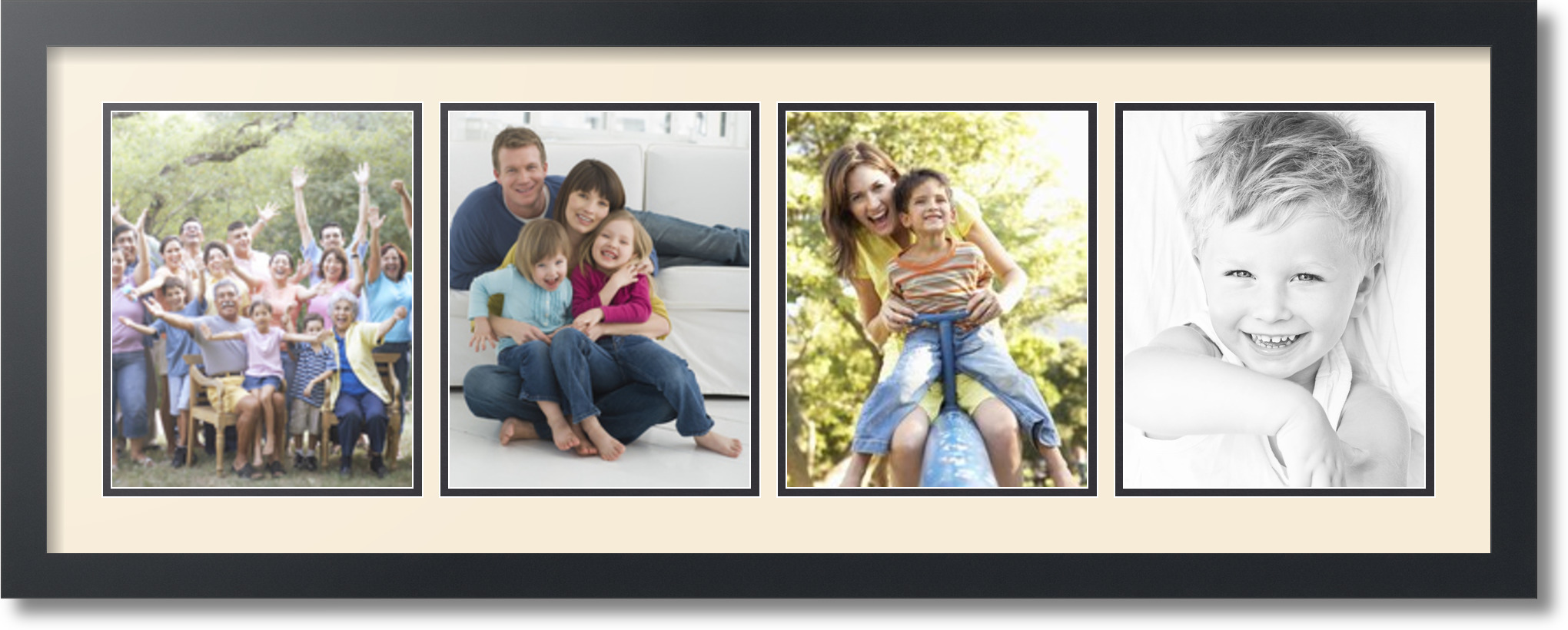 ArtToFrames Collage Mat Picture Photo Frame - 4 8x10